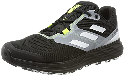 adidas Terrex Two Flow, męskie buty do biegania, Negbás Balcri Amasol, 45.5 EU
