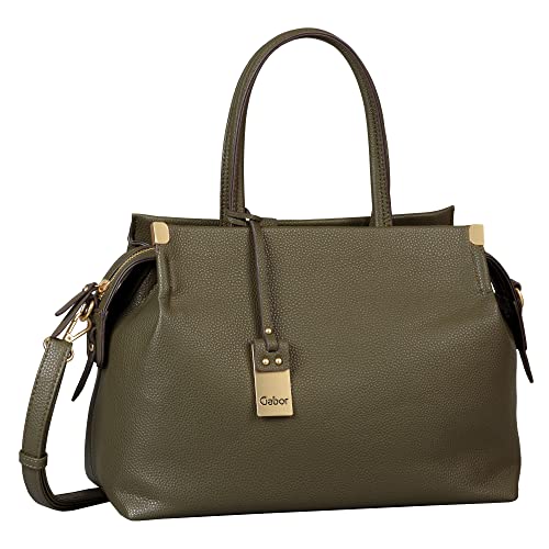 Gabor bags Gela Zip Shopper damski, rozmiar M, oliwkowy