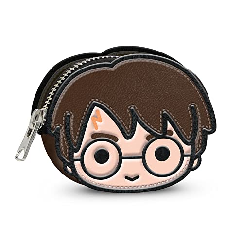 Harry Potter Chibi-Face portfel, brązowy