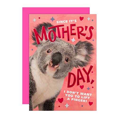 Hallmark Karta na Dzień Matki - zabawny wzór koala