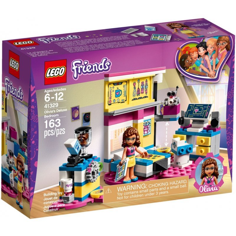 LEGO Friends, klocki Sypialnia Olivii, 41329