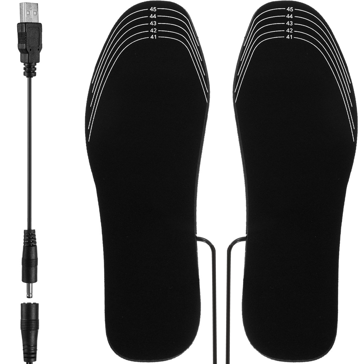 Podgrzewane Wkładki do Butów 41-46 Termiczne USB TRIZAND