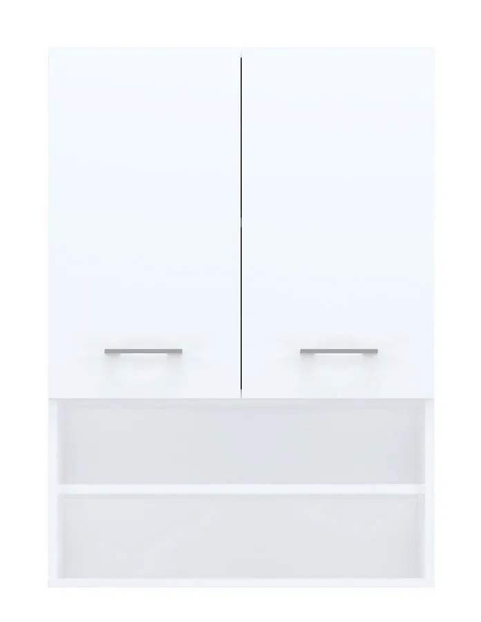 Półka Łazienkowa Biały Ścienna Mat W6-H21