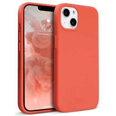 Crong Color Cover - Etui iPhone 13 (koralowy) CRG-COLR-IP1361-COR