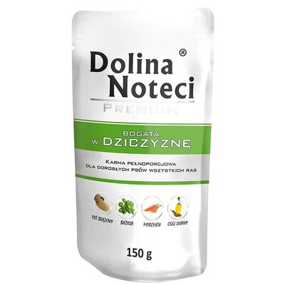 Dolina Noteci PREMIUM DZICZYZNA DOYPACK 150G