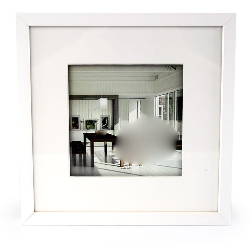 Ramka 40x40 (30x30 ) EFEKT 3D biały