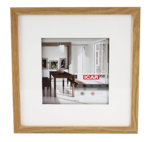 Ramka 40x40 (30x30) EFEKT 3D dębowy