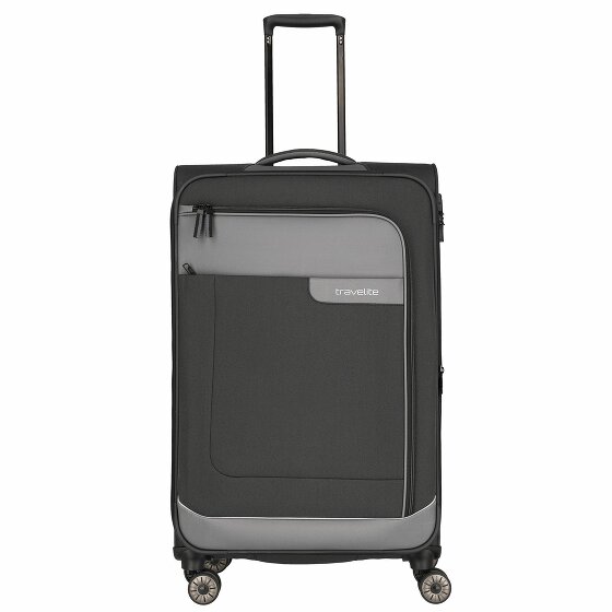 Travelite VIIA Wózek kabinowy 4-kołowy 77 cm schiefer