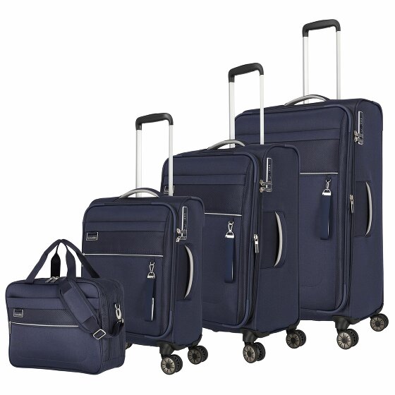 Travelite Miigo 4 Roll Suitcase Set 4szt. tiefseeblau