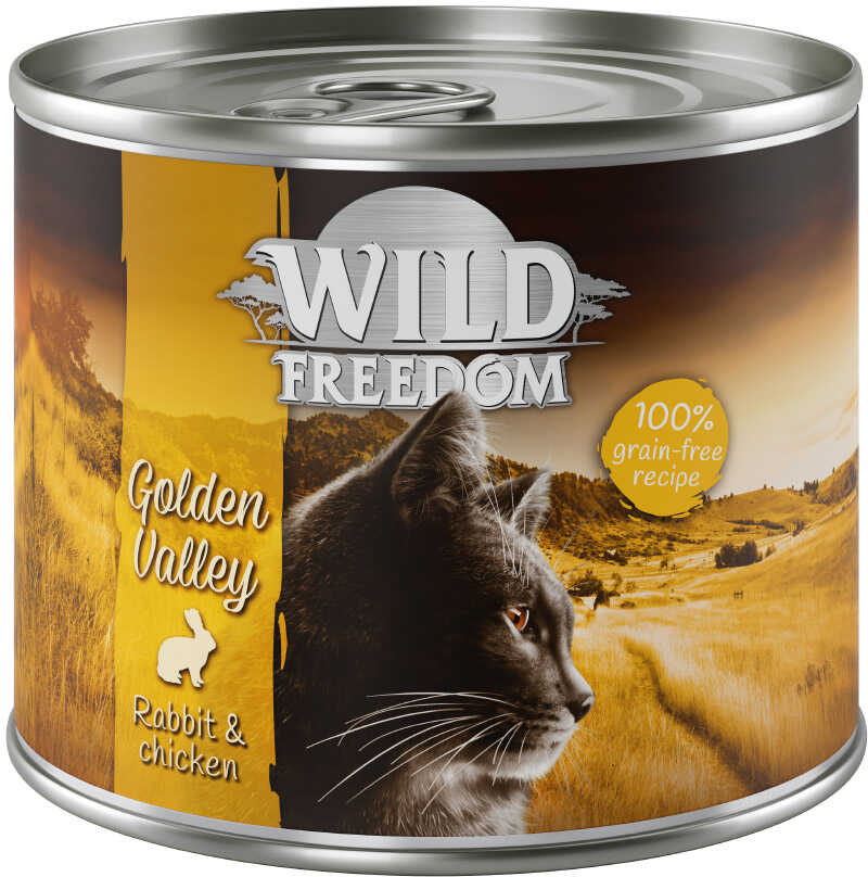 Wild Freedom, 1 x 200 g - Golden Valley - Królik i kurczak