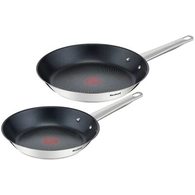 Tefal zestaw patelni Cook Eat 24/28 cm B922S204