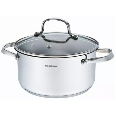 Klausberg Garnek stalowy 3.3L 20cm KLAUSBERG Premium 18/10 [KB-7213] KB-7213
