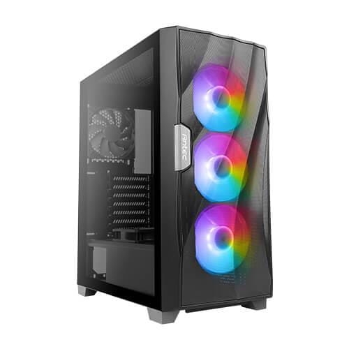 Case|ANTEC|DF700 FLUX|MidiTower|Case product features Transparent panel|Not included|ATX|MicroATX|MiniITX|Colour Black|0-761345-80070-9