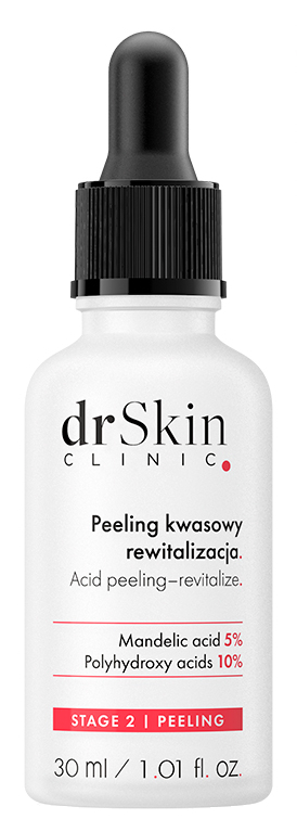 Фото - Засіб для очищення обличчя і тіла Dr Skin Clinic - Peeling kwasowy rewitalizacja 30ml