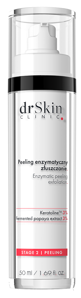 Zdjęcia - Produkt do mycia twarzy i ciała Dr Skin Clinic - Peeling enzymatyczny złuszczanie 50ml