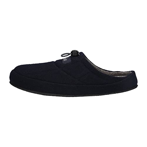 Elwin Shoes Męskie kapcie Merlin, ciemnoniebieskie, 42 EU, granatowy, 42 EU