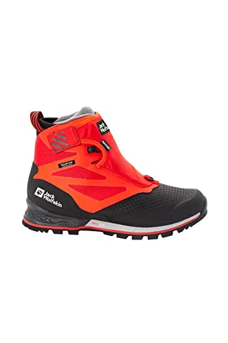 Jack Wolfskin Męskie Buty Trekkingowe 1995 Series Texapore Mid M, Czerwony Czarny (Red Black), 45 Eu