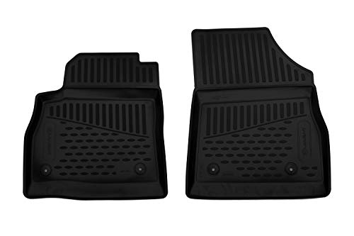 Element EXP.ELEMENT3734210kf dopasowane dywaniki gumowe do Opel Astra K 2015-> hatchback (Europa) z przodu, 2-częściowy, Shwarz, Personalizzati