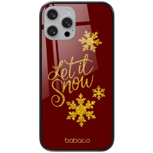ERT GROUP etui na telefon Apple Iphone XS Max, case oryginalny i oficjalnie licencjonowany przez Babaco, wzór Winter 007, wykonany z hartowanego szkła, optymalnie dopasowany, etui ochronne