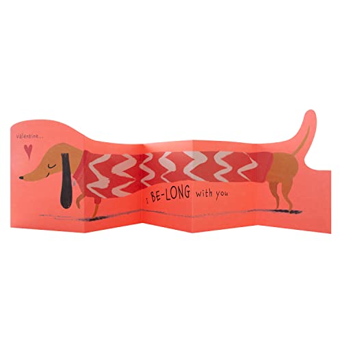 Hallmark Kartka walentynkowa - uroczy wzór psa