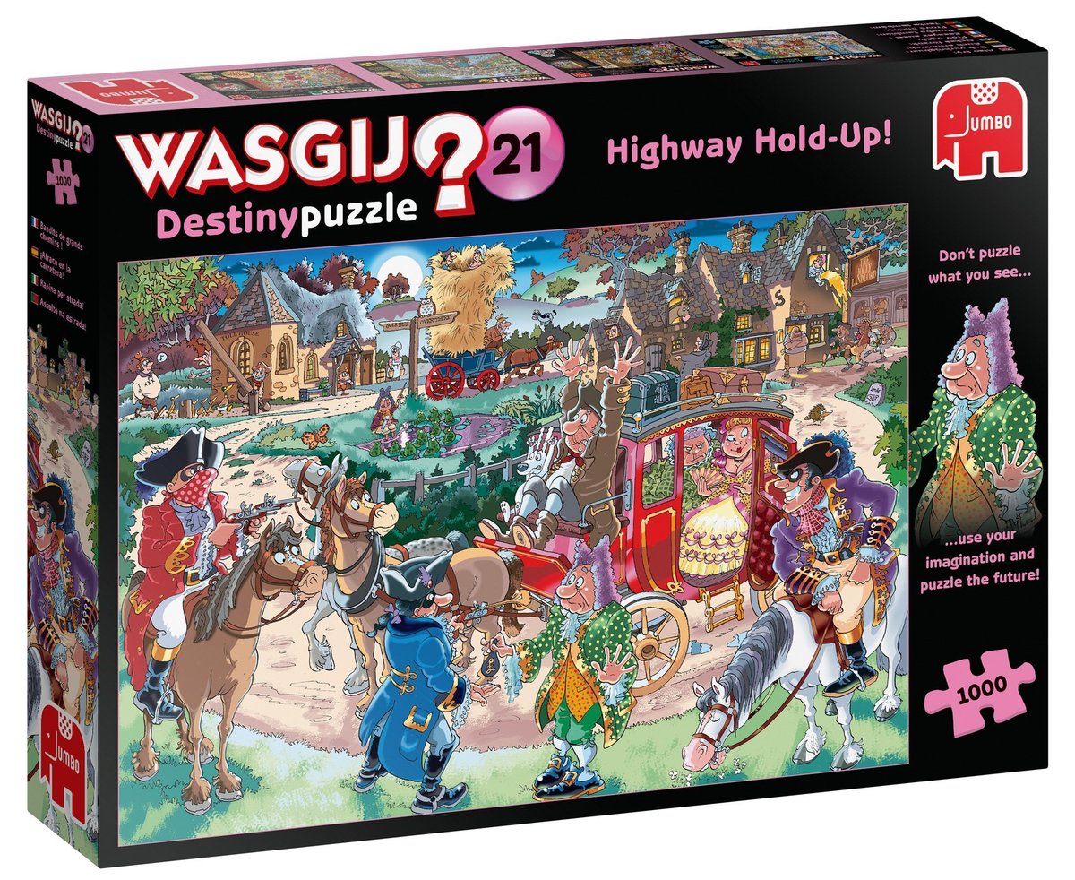 Jumbo Puzzle 1000 Wasgij Napad na drodze G3