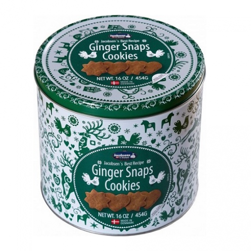Ciastka Ginger Snaps Cookies Jacobsen 454 g puszka