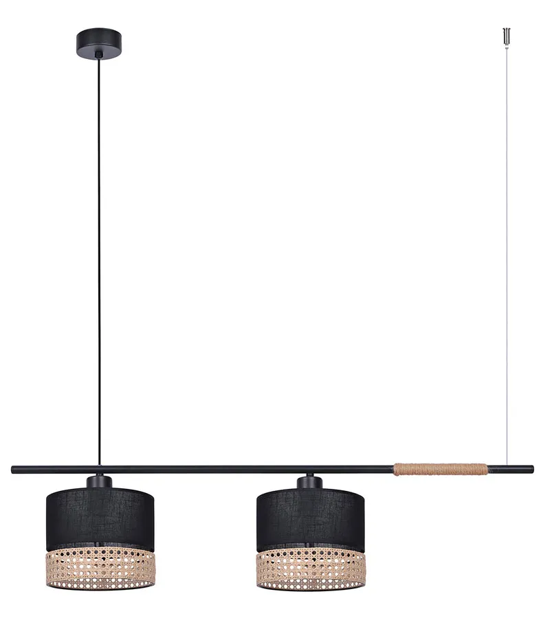 Lampa wisząca nad stół w stylu boho 2X S908 G2-S60