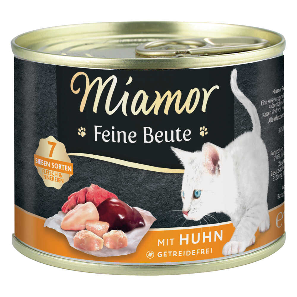 Miamor Feine Beute, 12 x 185 g - Kurczak