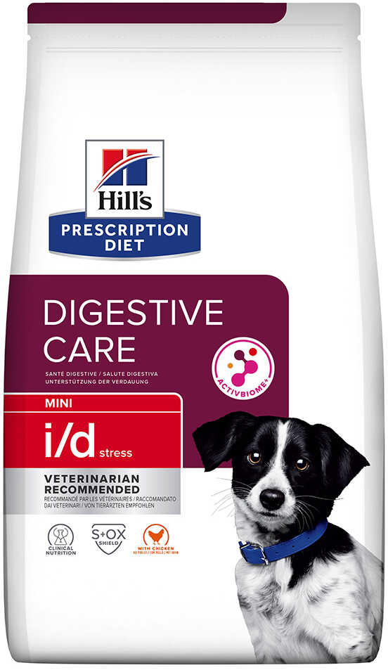 HILLS Hill's Prescription Diet Canine i/d Digestive Care Stress Mini z kurczakiem 1,5kg PHIL060