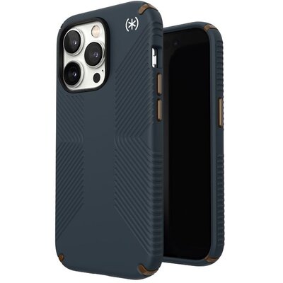 Speck Etui Presidio2 Grip do Apple iPhone 14 Pro Granatowy