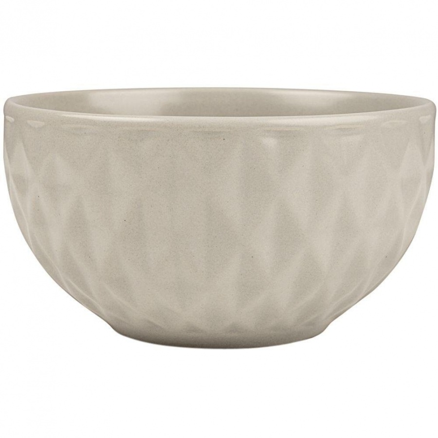 Miska, miseczka, salaterka ceramiczna, SOHO CLASSIC, szara, na płatki, sałatki, surówki, budyń, zupę kod: O-10-141-133