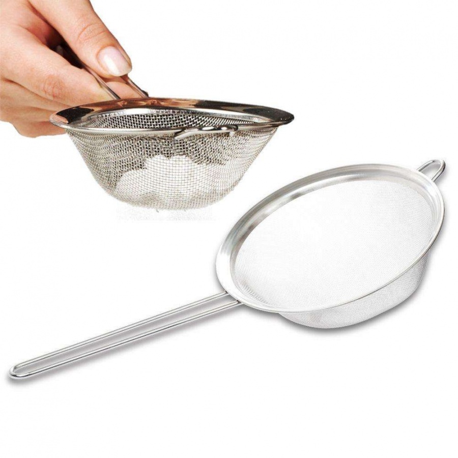 Sitko kuchenne stalowe, cedzak, durszlak stalowy, 20 cm kod: O-10-135-057