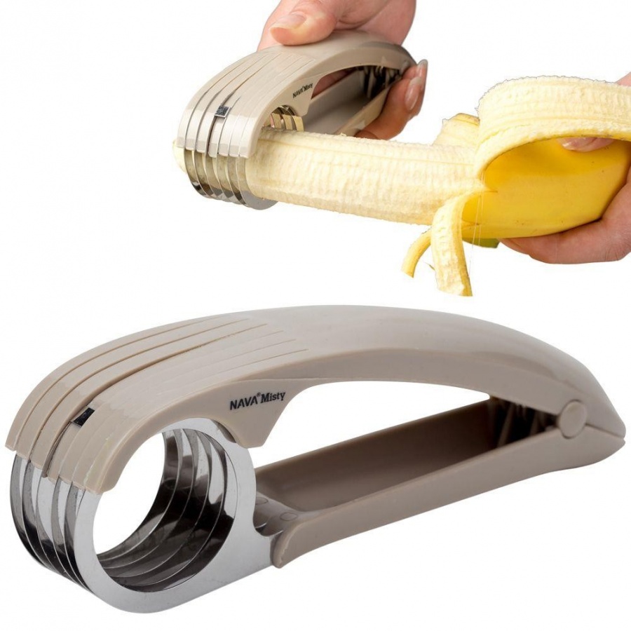 Krajalnica do bananów, krajacz, nóż do krojenia w plasterki, plastrowania kod: O-10-111-101