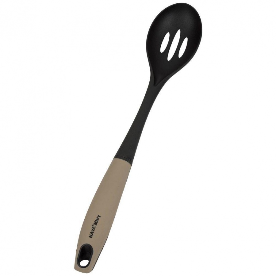 Łyżka kuchenna MISTY, ażurowa, cedzakowa, do odcedzania, 34 cm kod: O-10-111-005