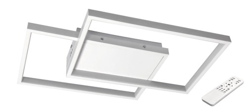 LVT LAMPA LED GX POLARIS SUFITOWO - ŚCIENNA 45W BIAŁA - MULTIKOLOR (3000-6000K) + PILOT LAMPA-2002-BI-45W