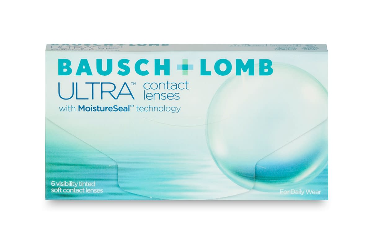 Bausch & Lomb ULTRA 6 szt. Soczewki miesięczne (-8.00 dpt & BC 8.5)