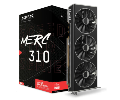 XFX SPEEDSTER MERC 310 AMD Radeon RX 7900 XTX Black Edition 24GB GDDR6 384-bit