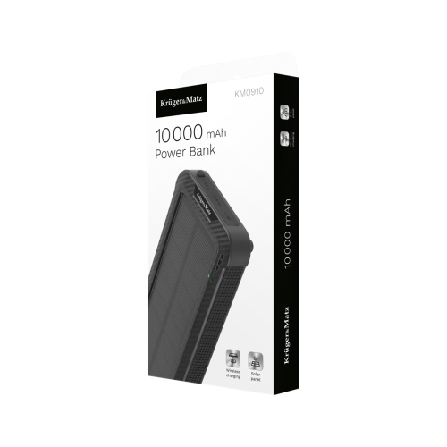 Kruger&Matz POWERBANK 10000 MAH LI-POL SOLAR