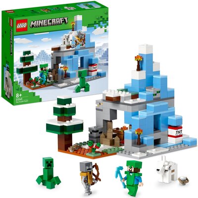 LEGO Minecraft Ośnieżone szczyty 21243