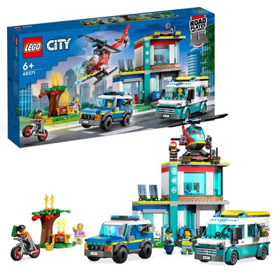 LEGO City Parking dla pojazdów uprzywilejowanych 60371