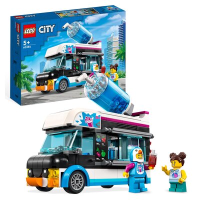 LEGO City Pingwinia furgonetka ze slushem 60384