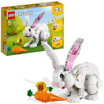 LEGO Creator 3w1 Biały królik 31133