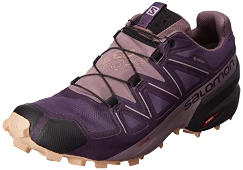 Salomon Damskie buty trekkingowe Speedcross 5 Gore-TEX Hiking Shoe, Mysterioso/Quail/Sirocco, 45 1/3 EU, Mysterioso quail sirocco, 45 1/3 EU