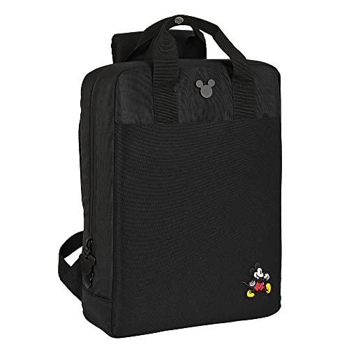 safta Unisex plecak dziecięcy na laptopa 13,3 cala + USB Mickey Mouse Premium, kolorowy, średni, kolorowy, m