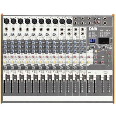 DNA DNA ME-16FX MIKSER AUDIO 16 KANAŁ USB BLUETOOTH