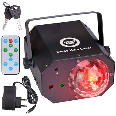 LIGHT4me DISCO KULA LASER multiefekt świetlny LED