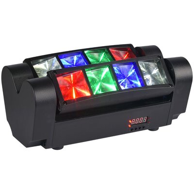 LIGHT4me Light 4ME SPIDER MK2 TURBO efekt led 8x3 w RGBW