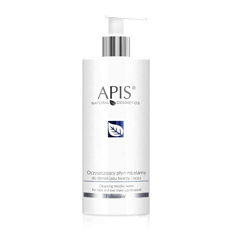 APIS PRO Oczyszczający płyn micelarny do demakijażu 500ml 5901810001858