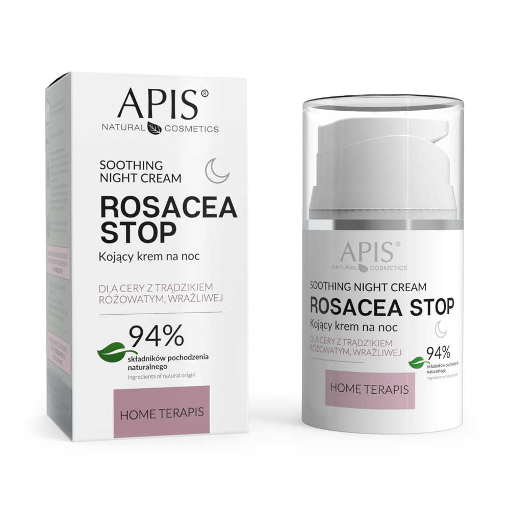 Apis Professional Kojący krem do twarzy na noc Rosacea-Stop 50 ml apispro-53895H