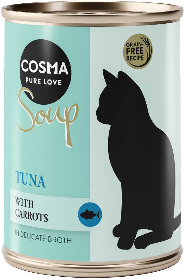 Cosma Soup, 6 x 100 g - Tuńczyk z marchwią